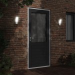 vidaXL Lămpi exterioare de perete LED/senzor 2 buc alb aluminiu turnat vidaXL Lămpi exterioare de perete LED/senzor 2 buc alb aluminiu turnat