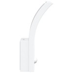 vidaXL Lămpi exterioare de perete LED/senzor 2 buc alb aluminiu turnat vidaXL Lămpi exterioare de perete LED/senzor 2 buc alb aluminiu turnat
