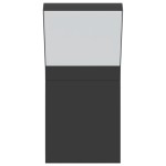 vidaXL Lampă exterioară de perete cu LED, negru, aluminiu turnat vidaXL Lampă exterioară de perete cu LED, negru, aluminiu turnat
