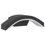vidaXL Lămpi exterioare de perete cu LED 2 buc. negru, aluminiu turnat vidaXL Lămpi exterioare de perete cu LED 2 buc. negru, aluminiu turnat
