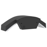 vidaXL Lămpi exterioare de perete cu LED/senzor 2 buc. negru aluminiu vidaXL Lămpi exterioare de perete cu LED/senzor 2 buc. negru aluminiu