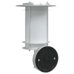 vidaXL Corpuri de iluminat exterior de perete 2 buc argintiu oțel inox vidaXL Corpuri de iluminat exterior de perete 2 buc argintiu oțel inox