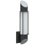 vidaXL Lampă exterioară de perete, negru, oțel inoxidabil vidaXL Lampă exterioară de perete, negru, oțel inoxidabil