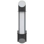 vidaXL Corpuri de iluminat exterior de perete 2 buc argintiu oțel inox vidaXL Corpuri de iluminat exterior de perete 2 buc argintiu oțel inox