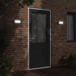 vidaXL Corpuri de iluminat exterior de perete 2 buc argintiu oțel inox vidaXL Corpuri de iluminat exterior de perete 2 buc argintiu oțel inox