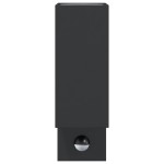 vidaXL Lampă exterioară de perete cu LED/senzor, negru aluminiu turnat vidaXL Lampă exterioară de perete cu LED/senzor, negru aluminiu turnat