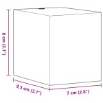 vidaXL Lampă exterioară de perete, negru, aluminiu turnat sub presiune vidaXL Lampă exterioară de perete, negru, aluminiu turnat sub presiune