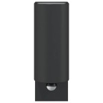 vidaXL Lămpi exterioare de perete senzori 2 buc. negru aluminiu turnat vidaXL Lămpi exterioare de perete senzori 2 buc. negru aluminiu turnat