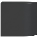 vidaXL Lampă exterioară de perete, negru, aluminiu turnat sub presiune