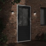vidaXL Lampă exterioară de perete, negru, aluminiu turnat sub presiune vidaXL Lampă exterioară de perete, negru, aluminiu turnat sub presiune