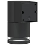vidaXL Lampă exterioară de perete, negru, aluminiu turnat sub presiune vidaXL Lampă exterioară de perete, negru, aluminiu turnat sub presiune