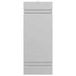 vidaXL Corpuri de iluminat exterior de perete 2 buc argintiu oțel inox vidaXL Corpuri de iluminat exterior de perete 2 buc argintiu oțel inox