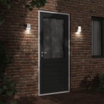 vidaXL Corp de iluminat exterior de perete, argintiu, oțel inoxidabil vidaXL Corp de iluminat exterior de perete, argintiu, oțel inoxidabil