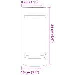 vidaXL Lampă exterioară de perete, negru, aluminiu turnat sub presiune vidaXL Lampă exterioară de perete, negru, aluminiu turnat sub presiune