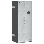 vidaXL Lampă exterioară de perete, negru, oțel inoxidabil vidaXL Lampă exterioară de perete, negru, oțel inoxidabil