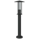 vidaXL Lămpi de podea de exterior 3 buc. negru 60 cm oțel inoxidabil vidaXL Lămpi de podea de exterior 3 buc. negru 60 cm oțel inoxidabil