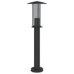 vidaXL Lămpi de podea de exterior 3 buc. negru 60 cm oțel inoxidabil vidaXL Lămpi de podea de exterior 3 buc. negru 60 cm oțel inoxidabil