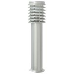 vidaXL Lampă exterioară de podea, argintiu, 60 cm, oțel inoxidabil vidaXL Lampă exterioară de podea, argintiu, 60 cm, oțel inoxidabil