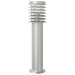 vidaXL Lămpi exterioare de podea senzor 3 buc argintiu 60 cm oțel inox vidaXL Lămpi exterioare de podea senzor 3 buc argintiu 60 cm oțel inox