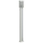vidaXL Lămpi de podea de exterior 3 buc argintiu 110cm oțel inoxidabil vidaXL Lămpi de podea de exterior 3 buc argintiu 110cm oțel inoxidabil