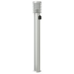 vidaXL Lămpi de podea de exterior 3 buc argintiu 110cm oțel inoxidabil vidaXL Lămpi de podea de exterior 3 buc argintiu 110cm oțel inoxidabil