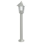vidaXL Lampă exterioară de podea, argintiu, 80 cm, oțel inoxidabil vidaXL Lampă exterioară de podea, argintiu, 80 cm, oțel inoxidabil