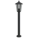 vidaXL Lampă exterioară de podea, negru, 80 cm, oțel inoxidabil vidaXL Lampă exterioară de podea, negru, 80 cm, oțel inoxidabil