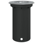 vidaXL Lampă exterioară de sol, rotundă, negru, 10,5x10,5 cm, aluminiu vidaXL Lampă exterioară de sol, rotundă, negru, 10,5x10,5 cm, aluminiu