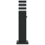 vidaXL Lampă exterioară de podea cu senzor, negru, 50 cm, aluminiu vidaXL Lampă exterioară de podea cu senzor, negru, 50 cm, aluminiu