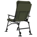vidaXL Scaun de pescuit cu cotieră, pliabil, verde vidaXL Scaun de pescuit cu cotieră, pliabil, verde