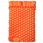 vidaXL Saltea camping auto-gonflabilă cu perne, 2 persoane, portocaliu vidaXL Saltea camping auto-gonflabilă cu perne, 2 persoane, portocaliu