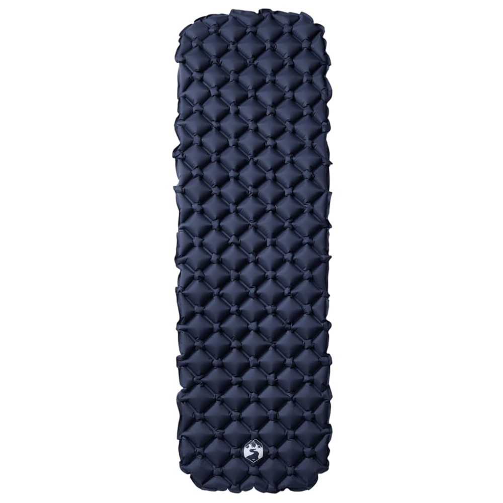 vidaXL Saltea gonflabilă de camping, 1 persoană, gri, 190x58x6 cm