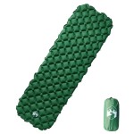 vidaXL Saltea gonflabilă de camping, 1 persoană, verde, 190x58x6 cm vidaXL Saltea gonflabilă de camping, 1 persoană, verde, 190x58x6 cm