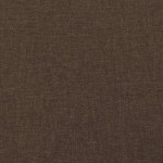 vidaXL Saltea de pat cu arcuri, maro închis, 120x190x20 cm, textil