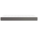 vidaXL Saltea de pat cu arcuri, gri, 120x190x20 cm, piele ecologică vidaXL Saltea de pat cu arcuri, gri, 120x190x20 cm, piele ecologică