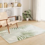 vidaXL Covor interior/exterior, multicolor, 120x180 cm, anti-alunecare