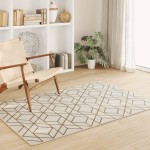 vidaXL Covor interior/exterior, multicolor, 120x180 cm, anti-alunecare