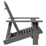 vidaXL Scaun Adirondack, gri, 69x85x90,5 cm, lemn masiv de brad vidaXL Scaun Adirondack, gri, 69x85x90,5 cm, lemn masiv de brad