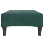vidaXL Taburet, verde închis, 77x55x31 cm, catifea vidaXL Taburet, verde închis, 77x55x31 cm, catifea