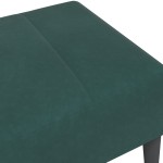 vidaXL Taburet, verde închis, 77x55x31 cm, catifea vidaXL Taburet, verde închis, 77x55x31 cm, catifea