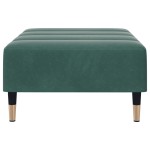 vidaXL Taburet, verde închis, 77x55x31 cm, catifea vidaXL Taburet, verde închis, 77x55x31 cm, catifea
