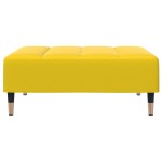 vidaXL Taburet, galben, 77x55x31 cm, catifea vidaXL Taburet, galben, 77x55x31 cm, catifea