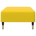 vidaXL Taburet, galben, 77x55x31 cm, catifea vidaXL Taburet, galben, 77x55x31 cm, catifea