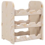 vidaXL Suport de vinuri, 33x25x37 cm, lemn masiv de pin vidaXL Suport de vinuri, 33x25x37 cm, lemn masiv de pin