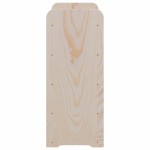 vidaXL Suport de vinuri cu raft superior, 67,5x25x60cm, lemn masiv pin vidaXL Suport de vinuri cu raft superior, 67,5x25x60cm, lemn masiv pin
