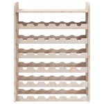 vidaXL Suport de vinuri cu raft superior, 67,5x25x87cm, lemn masiv pin vidaXL Suport de vinuri cu raft superior, 67,5x25x87cm, lemn masiv pin