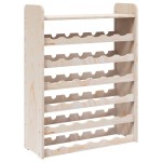 vidaXL Suport de vinuri cu raft superior, 67,5x25x87cm, lemn masiv pin vidaXL Suport de vinuri cu raft superior, 67,5x25x87cm, lemn masiv pin