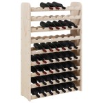 vidaXL Suport de vinuri, 72,5x25x111,5 cm, lemn masiv de pin vidaXL Suport de vinuri, 72,5x25x111,5 cm, lemn masiv de pin