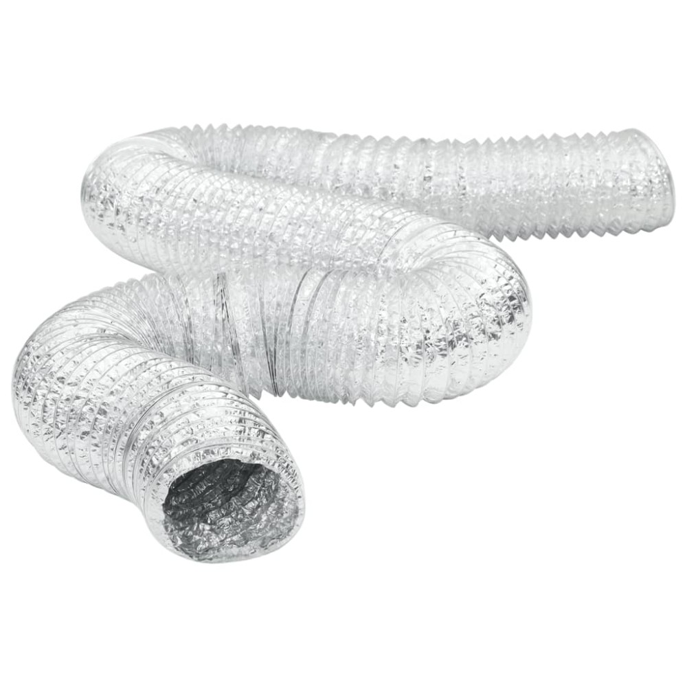 vidaXL Conductă de ventilație, 6 m, Ø10 cm, aluminiu