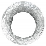 vidaXL Conductă de ventilație, 6 m, Ø10 cm, aluminiu vidaXL Conductă de ventilație, 6 m, Ø10 cm, aluminiu